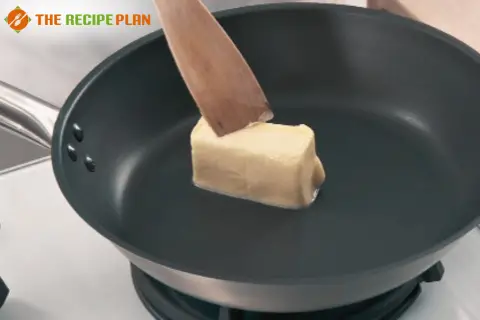 melt the butter over medium heat