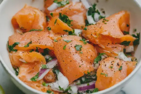 Easy chicken of salmon the sea recipe