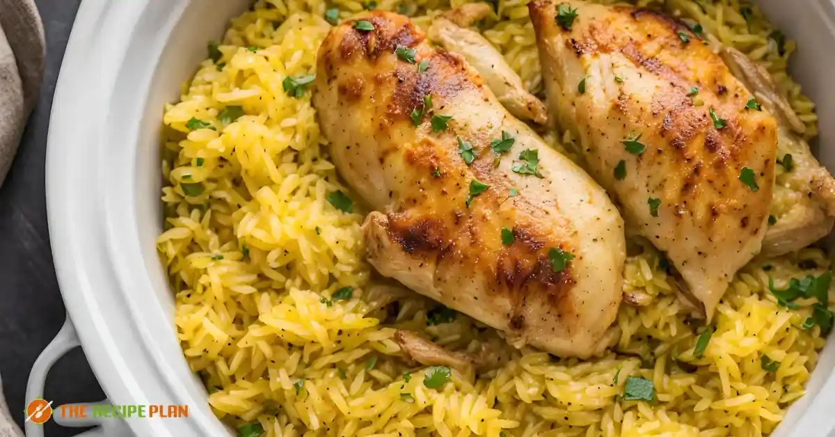 Slow Cooker Chicken and Yellow Rice