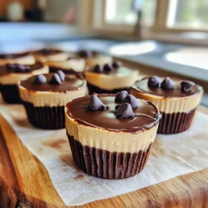 Healthy No-Bake Peanut Butter Greek Yogurt Frozen Muffin Cups with Chocolate Layers Healthy No-Bake Peanut Butter Greek Yogurt Frozen Muffin Cups with Chocolate Layers make the perfect clean, protein-packed freezer snack or dessert.