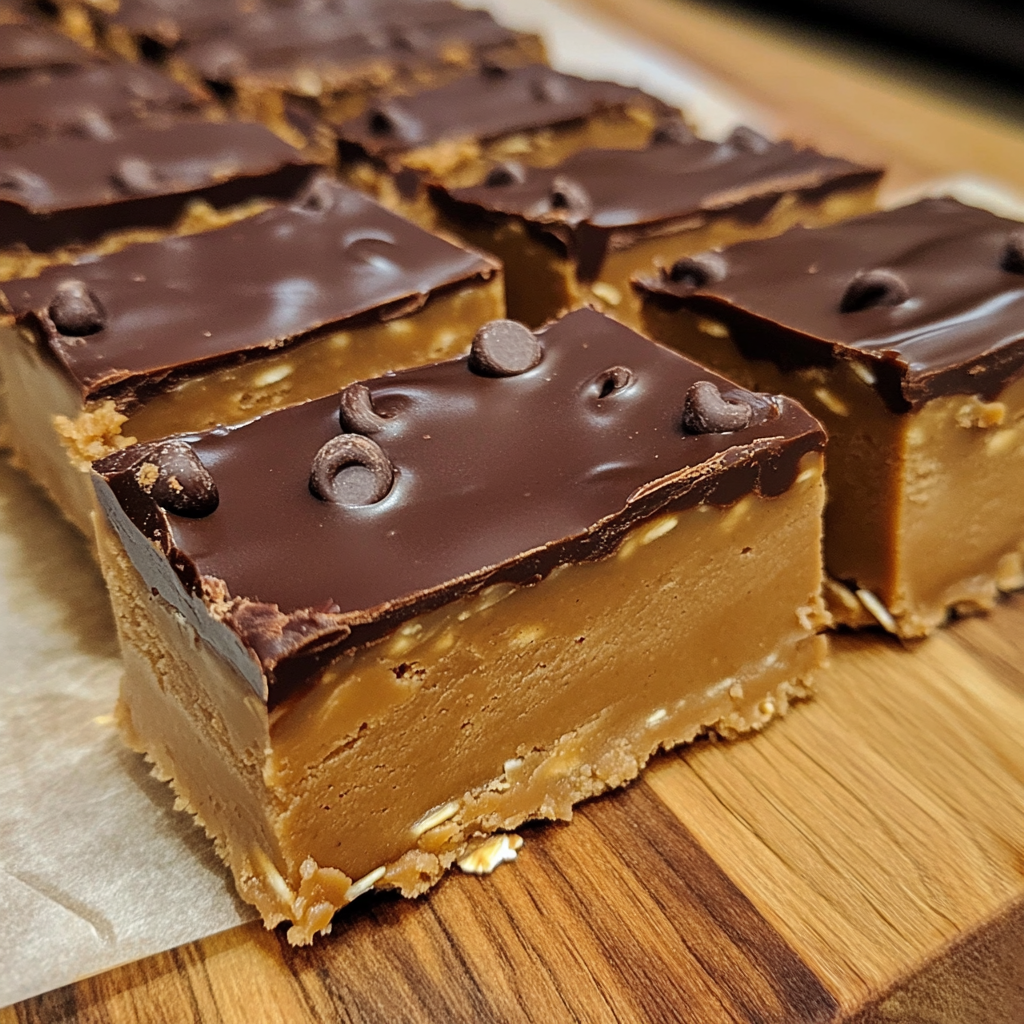Healthy Peanut Butter Oatmeal Cookie Dough Energy Bars