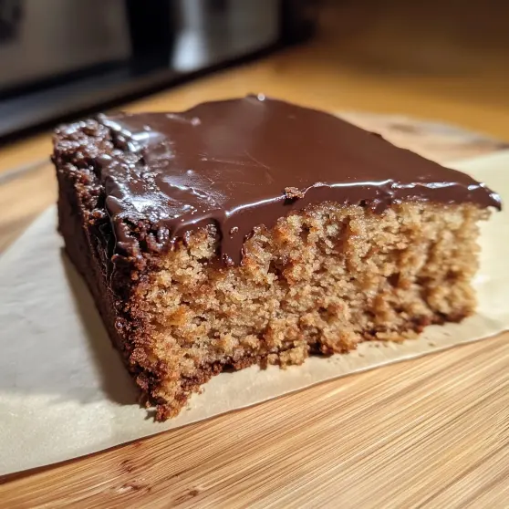 Healthy Greek Yogurt Peanut Butter Snack Cake with Fudge Topping download 6