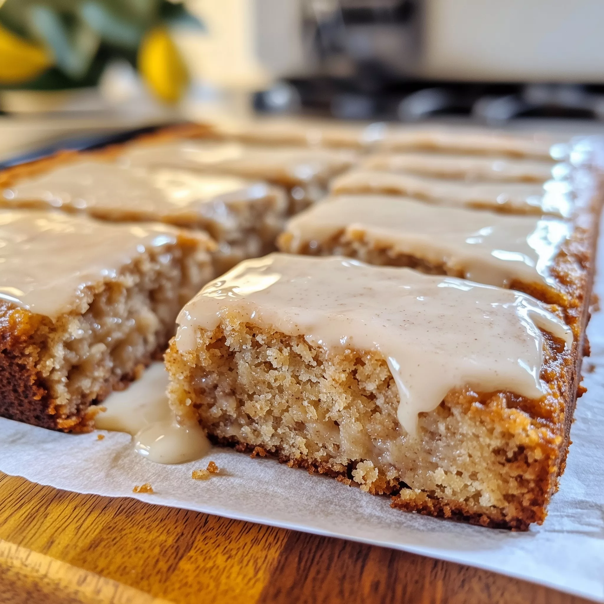 High Protein Banana Cinnamon Greek Yogurt Breakfast Cake with Vanilla Glaze zakria21 Close up Side angle shot of a homemade photo from Redd 33750c03 36fb 4e9d a90f 0388b246c2dc.png 202607260114