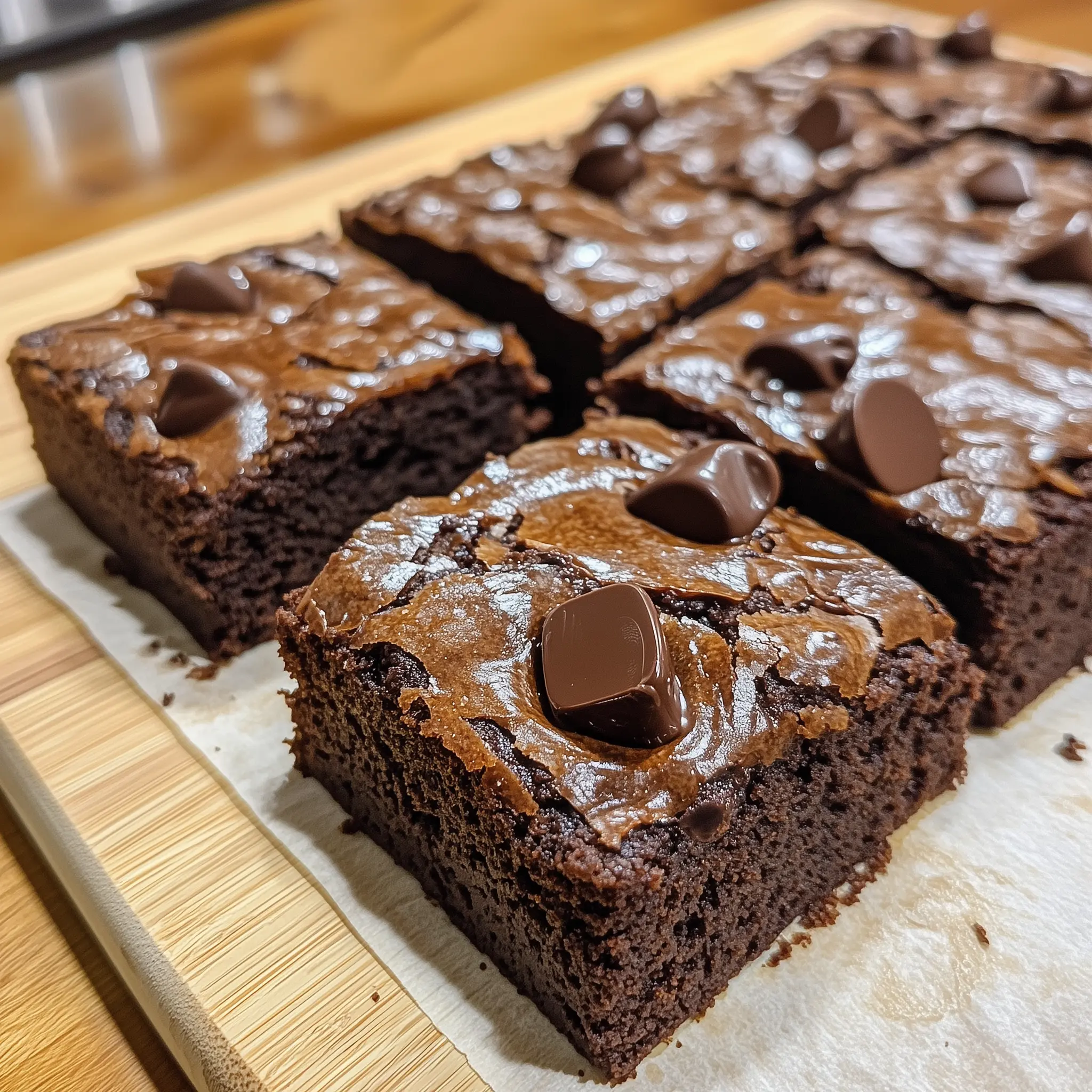 Healthy Greek Yogurt Double Chocolate Chip Banana Snack Cake with Soft Centers zakria21 Close up Side angle shot of a homemade photo from Redd 6d4c436d 76fb 46aa 87d0 4ca369680453